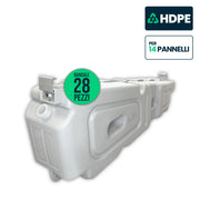 Zavorra 12° Riempibile Acqua / Sabbia per Pannelli Solari 30mm Tetti Piani 60kg 28PZ